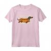 Hot Dog Bassotto - Divertente Maglietta per Amanti dei Cani - Regalo di Compleanno e Natale