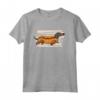 Hot Dog Bassotto - Divertente Maglietta per Amanti dei Cani - Regalo di Compleanno e Natale