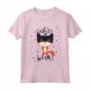 Guess What? - Cute Fox Grafica T-Shirt per Ragazze - Maglietta Divertente per Bambini