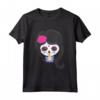 Little Girl Sugar Skull Costume - Dia de Muertos Maglietta for Kids - Perfect for Day of the Dead Celebration