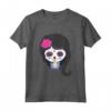 Little Girl Sugar Skull Costume - Dia de Muertos Maglietta for Kids - Perfect for Day of the Dead Celebration