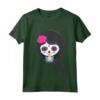 Little Girl Sugar Skull Costume - Dia de Muertos Maglietta for Kids - Perfect for Day of the Dead Celebration