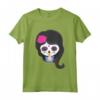 Little Girl Sugar Skull Costume - Dia de Muertos Maglietta for Kids - Perfect for Day of the Dead Celebration