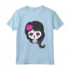 Little Girl Sugar Skull Costume - Dia de Muertos Maglietta for Kids - Perfect for Day of the Dead Celebration