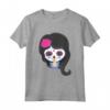Little Girl Sugar Skull Costume - Dia de Muertos Maglietta for Kids - Perfect for Day of the Dead Celebration