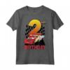 HapTiger Pixar Cars Lightning McQueen 2nd Birthday Peel Out Maglietta - Abbigliamento Ufficiale Pixar per Compleanno