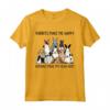 Conigli Make Me Happy Humans Make My Head Hurt Funny Bunny Maglietta - Cute Rabbit Lover Gift with Graphic Design