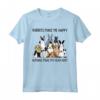 Conigli Make Me Happy Humans Make My Head Hurt Funny Bunny Maglietta - Cute Rabbit Lover Gift with Graphic Design