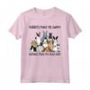 Conigli Make Me Happy Humans Make My Head Hurt Funny Bunny Maglietta - Cute Rabbit Lover Gift with Graphic Design