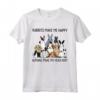 Conigli Make Me Happy Humans Make My Head Hurt Funny Bunny Maglietta - Cute Rabbit Lover Gift with Graphic Design