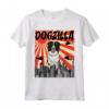 Retro Dogzilla Giapponese Border Collie Maglietta - Design Divertente - Regalo per Amanti dei Cani