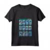 HapTiger Lilo & Stitch Emotions Of Stitch Box Up Maglietta con Collo a V - T-shirt ufficiale Disney Merchandise