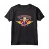 Bambino DC Kids Super Girl Logo Fianchi Incorniciato - Maglietta Supereroi DC con Licenza Ufficiale - Ideale per Compleanni e Regali Fandom