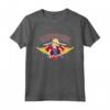 Bambino DC Kids Super Girl Logo Fianchi Incorniciato - Maglietta Supereroi DC con Licenza Ufficiale - Ideale per Compleanni e Regali Fandom