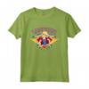 Bambino DC Kids Super Girl Logo Fianchi Incorniciato - Maglietta Supereroi DC con Licenza Ufficiale - Ideale per Compleanni e Regali Fandom