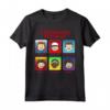 Netflix HapTiger Group Shot 8-Bit Box Up Maglietta - Officially Licensed Upside Down T-Shirt for Men and Women - Halloween Horror Apparel