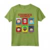 Netflix HapTiger Group Shot 8-Bit Box Up Maglietta - Officially Licensed Upside Down T-Shirt for Men and Women - Halloween Horror Apparel