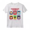 Netflix HapTiger Group Shot 8-Bit Box Up Maglietta - Officially Licensed Upside Down T-Shirt for Men and Women - Halloween Horror Apparel