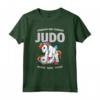 Carino e Divertente Judo Unicorni - Maglietta Judoka Arti Marziali - Regalo Giapponese per Uomo, Donna e Bambino