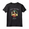 Happy Birthday Jesus Funny Best Christmas Jumper Day regalo Maglietta - Idee Regalo Natale per Tutta la Famiglia
