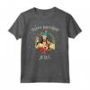 Happy Birthday Jesus Funny Best Christmas Jumper Day regalo Maglietta - Idee Regalo Natale per Tutta la Famiglia