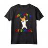 Dabbing Corgi - Happy Last Day of School Maglietta - Regalo divertente per l'ultimo giorno di scuola per insegnanti, studenti e amanti dei cani