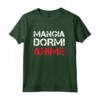 Magliette Uomo Manica Lunga Anime - Mangia Dormi Anime - Maglietta a Manica Lunga per Compleanno - Marca HapTiger