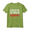 Magliette Uomo Manica Lunga Anime - Mangia Dormi Anime - Maglietta a Manica Lunga per Compleanno - Marca HapTiger