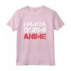 Magliette Uomo Manica Lunga Anime - Mangia Dormi Anime - Maglietta a Manica Lunga per Compleanno - Marca HapTiger
