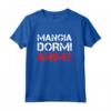 Magliette Uomo Manica Lunga Anime - Mangia Dormi Anime - Maglietta a Manica Lunga per Compleanno - Marca HapTiger