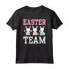Squadra Di Pasqua Detti Felice Coniglietto Uovo Maglietta - Regalo Divertente per Natale o Compleanno - Design Easter Team