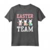 Squadra Di Pasqua Detti Felice Coniglietto Uovo Maglietta - Regalo Divertente per Natale o Compleanno - Design Easter Team