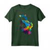 Luminoso Colorato Dj Cat Con Cuffie Tech House Maglietta - Ideale per Musicisti e DJ Amanti dei Gatti - Regalo Unico per DJ