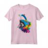 Luminoso Colorato Dj Cat Con Cuffie Tech House Maglietta - Ideale per Musicisti e DJ Amanti dei Gatti - Regalo Unico per DJ