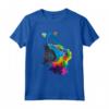 Luminoso Colorato Dj Cat Con Cuffie Tech House Maglietta - Ideale per Musicisti e DJ Amanti dei Gatti - Regalo Unico per DJ