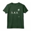 HapTiger E.T. the Extra-Terrestrial Bike Chase Silhouette T-shirt - Official Movie Merchandise for Men, Women, Boys, and Girls