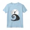 HapTiger The Nightmare Before Christmas Jack And Sally Maglietta - Officially Licensed Apparel 19DNNC00013A-001 - Buy Now!