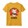Love Ramen Japanese Noodles T-Shirt Kawaii Anime Cat Gift Maglietta - Funny Ramen Lover Shirt for Christmas and Birthdays