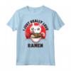 Love Ramen Japanese Noodles T-Shirt Kawaii Anime Cat Gift Maglietta - Funny Ramen Lover Shirt for Christmas and Birthdays