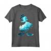 HapTiger Donald Duck Paint Pour Portrait Maglietta - Officially Licensed Disney Apparel for Fans