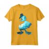 HapTiger Donald Duck Paint Pour Portrait Maglietta - Officially Licensed Disney Apparel for Fans