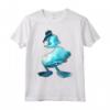 HapTiger Donald Duck Paint Pour Portrait Maglietta - Officially Licensed Disney Apparel for Fans