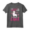 Lama Maglietta Ragazza Donne - Regalo Lama Maglietta - Perfetta come Regalo di Compleanno o Natale per Appassionate di Lama