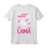 Lama Maglietta Ragazza Donne - Regalo Lama Maglietta - Perfetta come Regalo di Compleanno o Natale per Appassionate di Lama