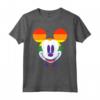 HapTiger Year of the Mouse Happy as a Rainbow Mickey June Maglietta - Official Disney T-Shirts for Men, Women, Boys, and Girls