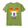 HapTiger Year of the Mouse Happy as a Rainbow Mickey June Maglietta - Official Disney T-Shirts for Men, Women, Boys, and Girls