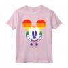 HapTiger Year of the Mouse Happy as a Rainbow Mickey June Maglietta - Official Disney T-Shirts for Men, Women, Boys, and Girls