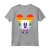HapTiger Year of the Mouse Happy as a Rainbow Mickey June Maglietta - Official Disney T-Shirts for Men, Women, Boys, and Girls