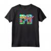 HapTiger Colorful Nature Logo Fill Maglietta - Official Music Television T-Shirts for Men, Women, Boys, and Girls