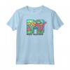 HapTiger Colorful Nature Logo Fill Maglietta - Official Music Television T-Shirts for Men, Women, Boys, and Girls